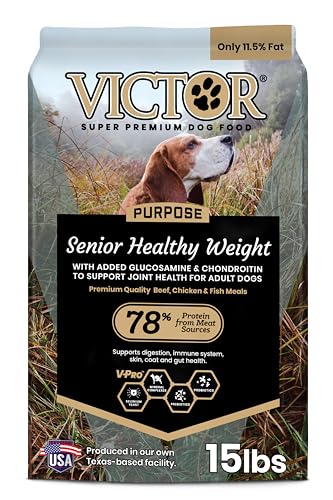Best Dog Food for Overweight Senior Dogs
