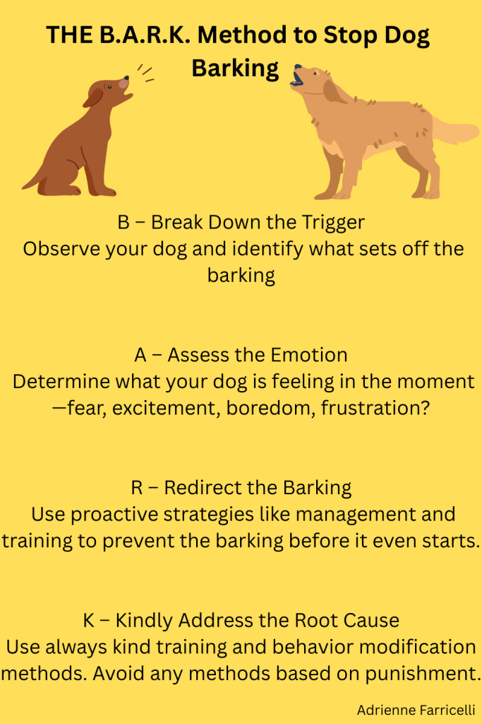 How to Train Dogs Not to Bark at People