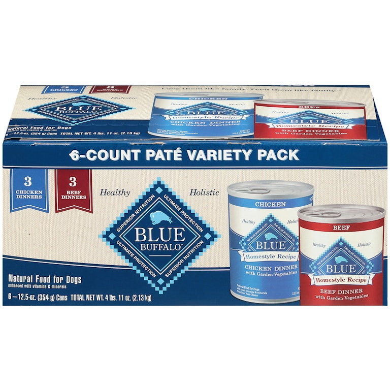 Is Blue Homestyle Recipe Adult Dog Food a Pate