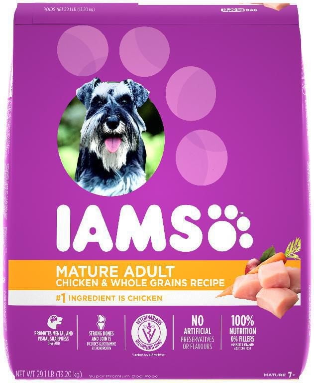 Is Iams Mature Adult Food Good for Dogs Age 13