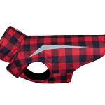 Rc Pet Products Shasta Red Buffalo Plaid Dog Coat