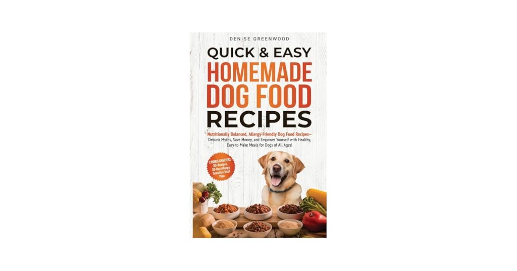 What is the Best Homemade Dog Food Recipe Book